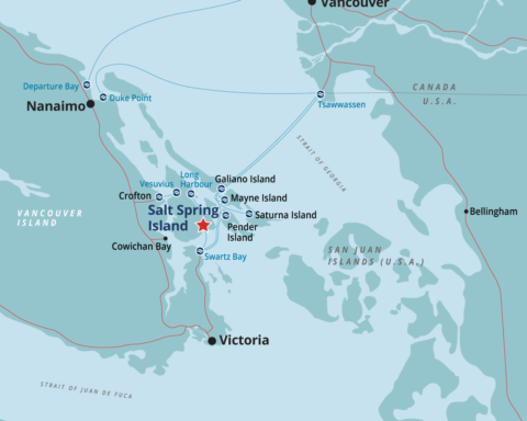 Ferry to Salt Spring Island from Vancouver